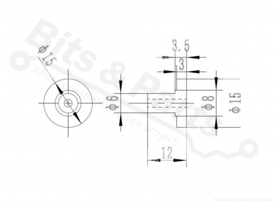 Bed adjustment screw for 3D printers